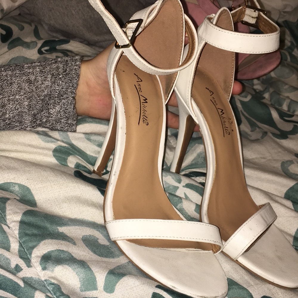 White heels